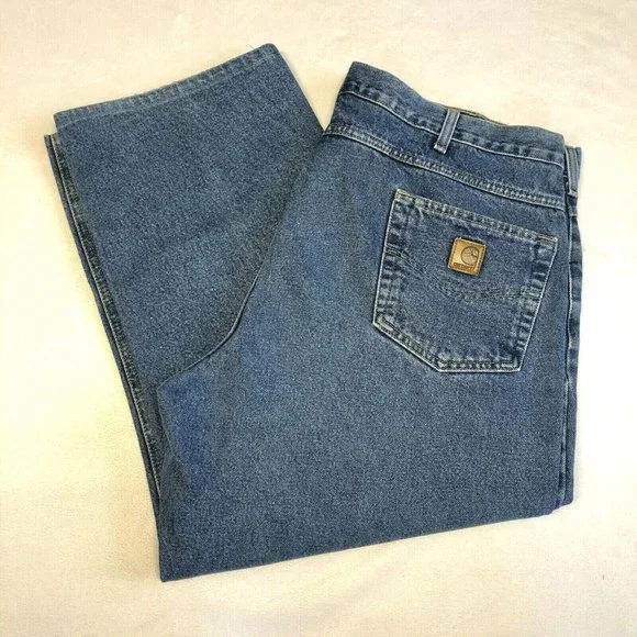 Carhartt Jeans Carhartt Relaxed Fit Denim Work Jeans Cotton
